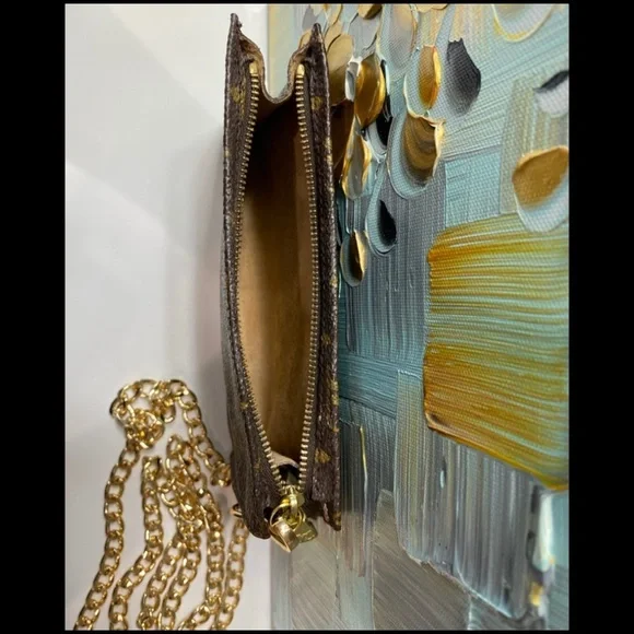 Louis Vuitton Bucket Pouch Pochette Crossbody Bag Purse - Picture 6 of 7